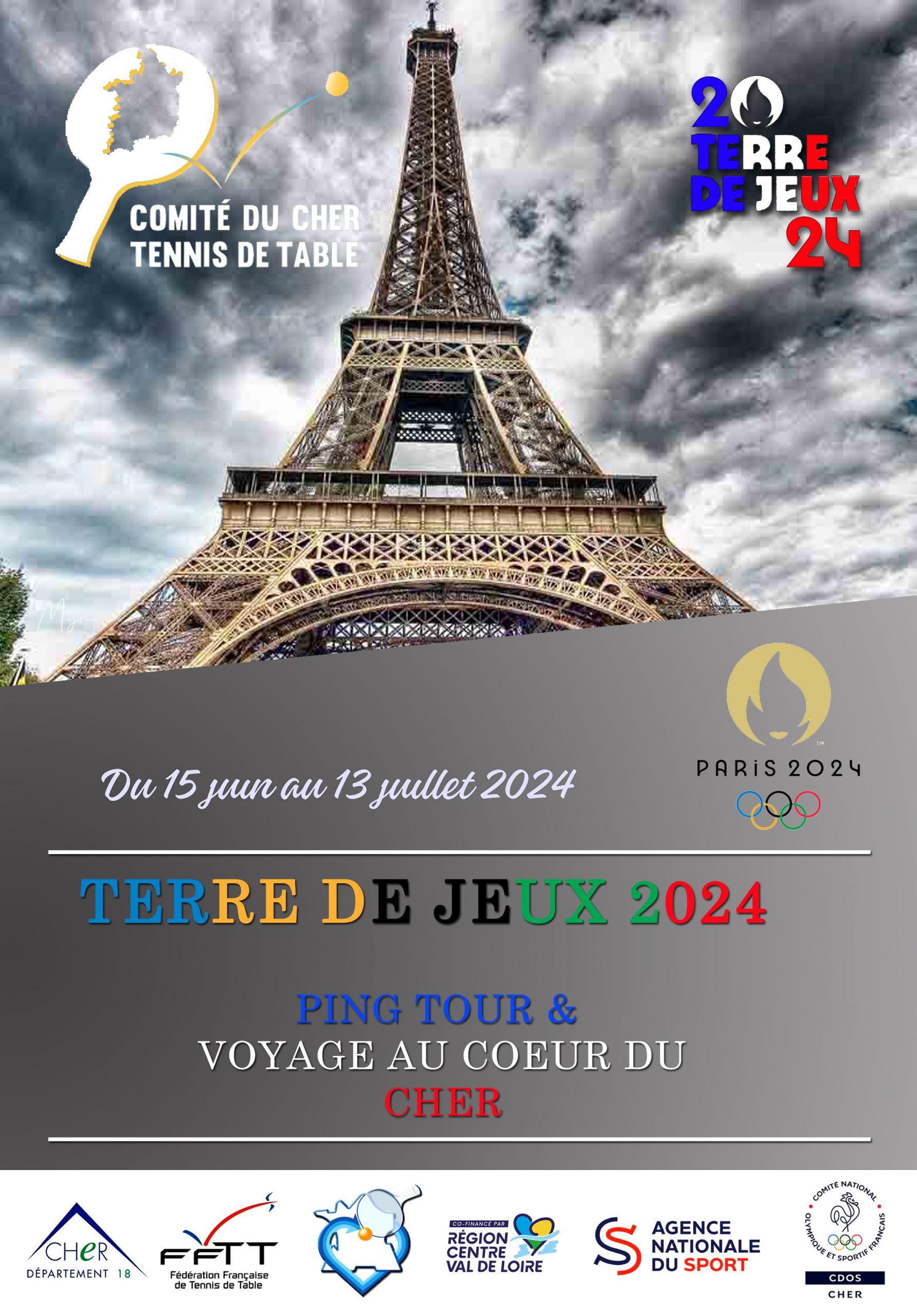 affiche terre de jeux 2024